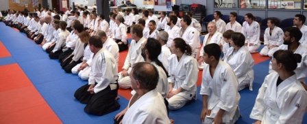 Entrée du site aïkido de Villars Les Dombes 01 dojo d'art martial traditionnel